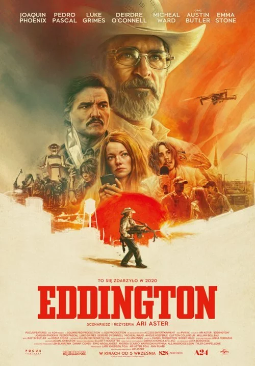 Eddington - recenzja filmu. Gdyby wall twittera był filmem