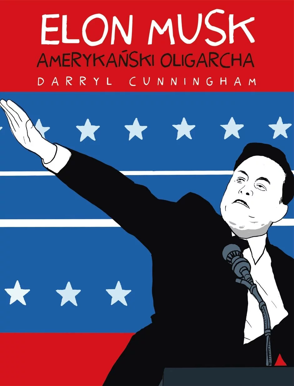 Elon Musk - Amerykański oligarcha - recenzja komiksu