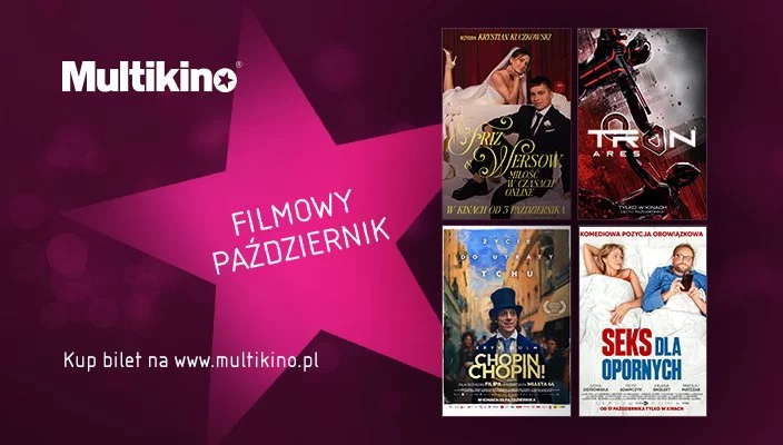 Październik w Multikinie – premiery, powroty i filmowe emocje