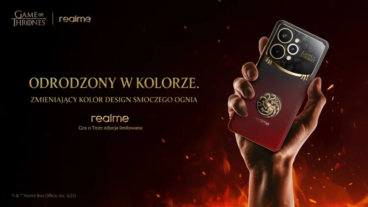 Epicki smartfon dla fanów Gry o Tron. Realme wychodzi naprzeciw