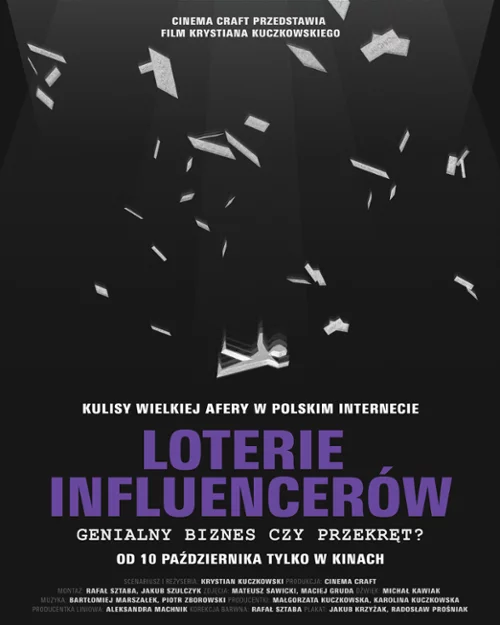 Loterie influencerów. Genialny biznes czy przekręt? – recenzja filmu. Tak zły, że aż dobry?
