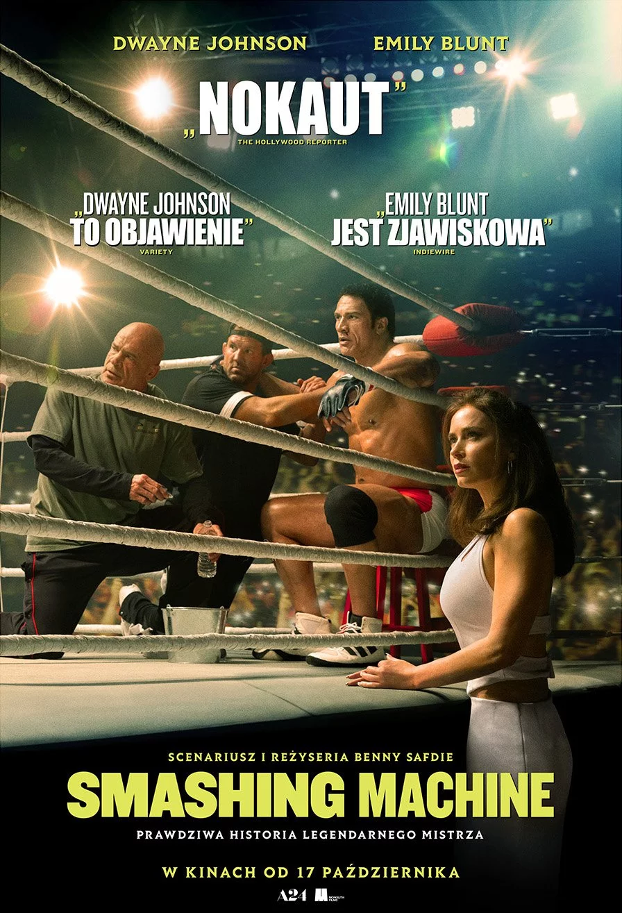 Smashing Machine – recenzja filmu! Chłopaki niech wiedzą, że wolno im czuć