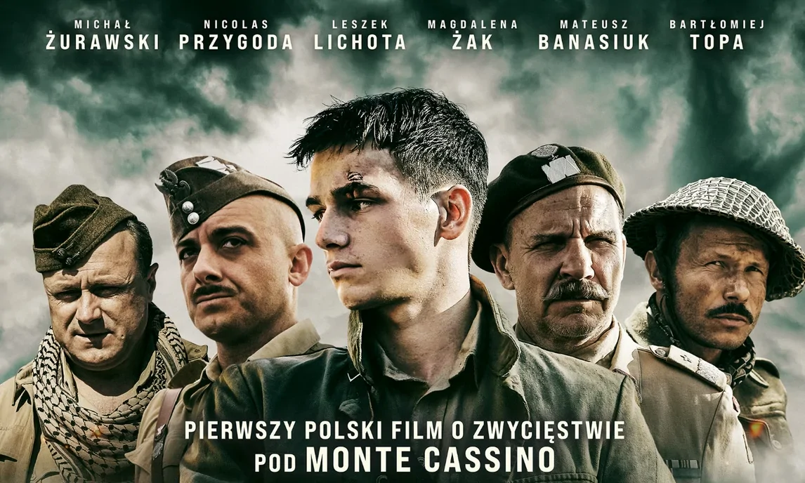 Czerwone maki – recenzja filmu o Bitwie o Monte Cassino. Wolność krzyżami się mierzy?