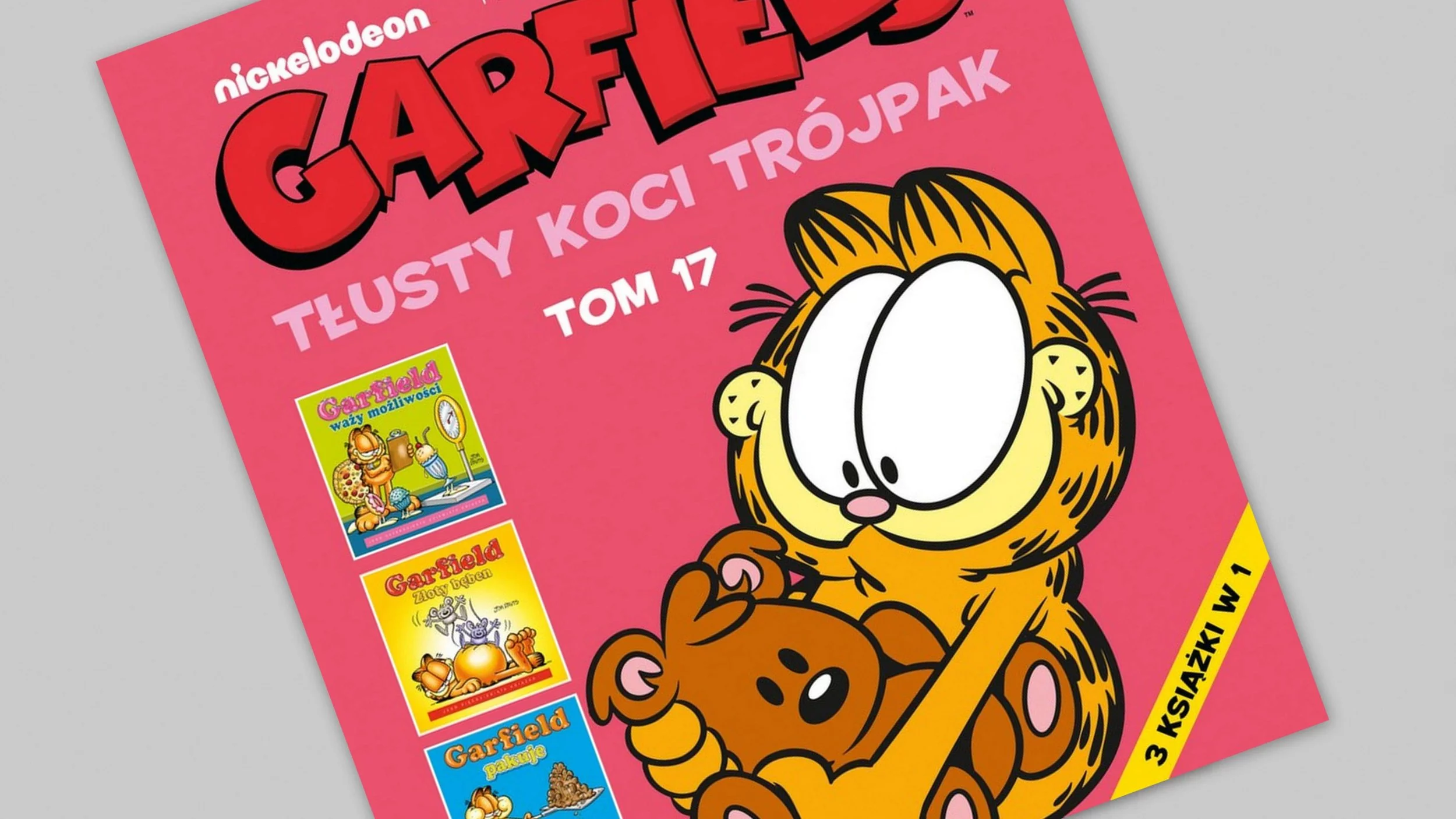 Garfield - Tłusty koci trójpak tom 17 - recenzja komiksu