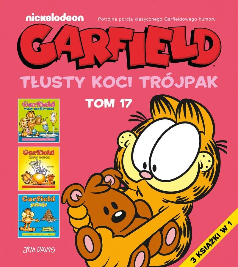 Garfield - Tłusty koci trójpak tom 17 - recenzja komiksu