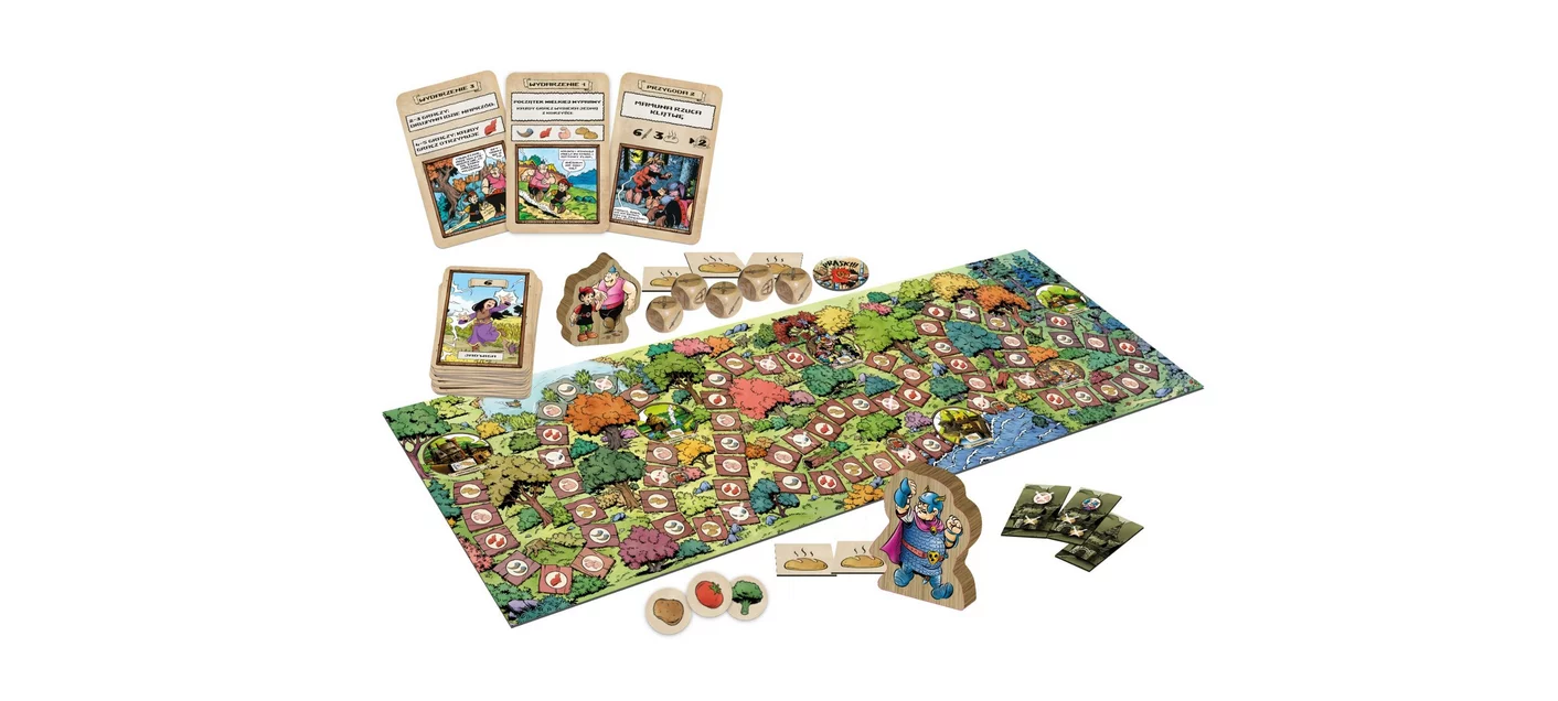 Kajko i Kokosz - Porwanie Milusia - recenzja gry planszowej