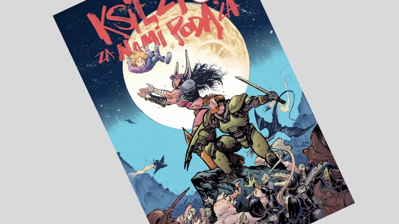 Księżyc za nami podąża - recenzja komiksu