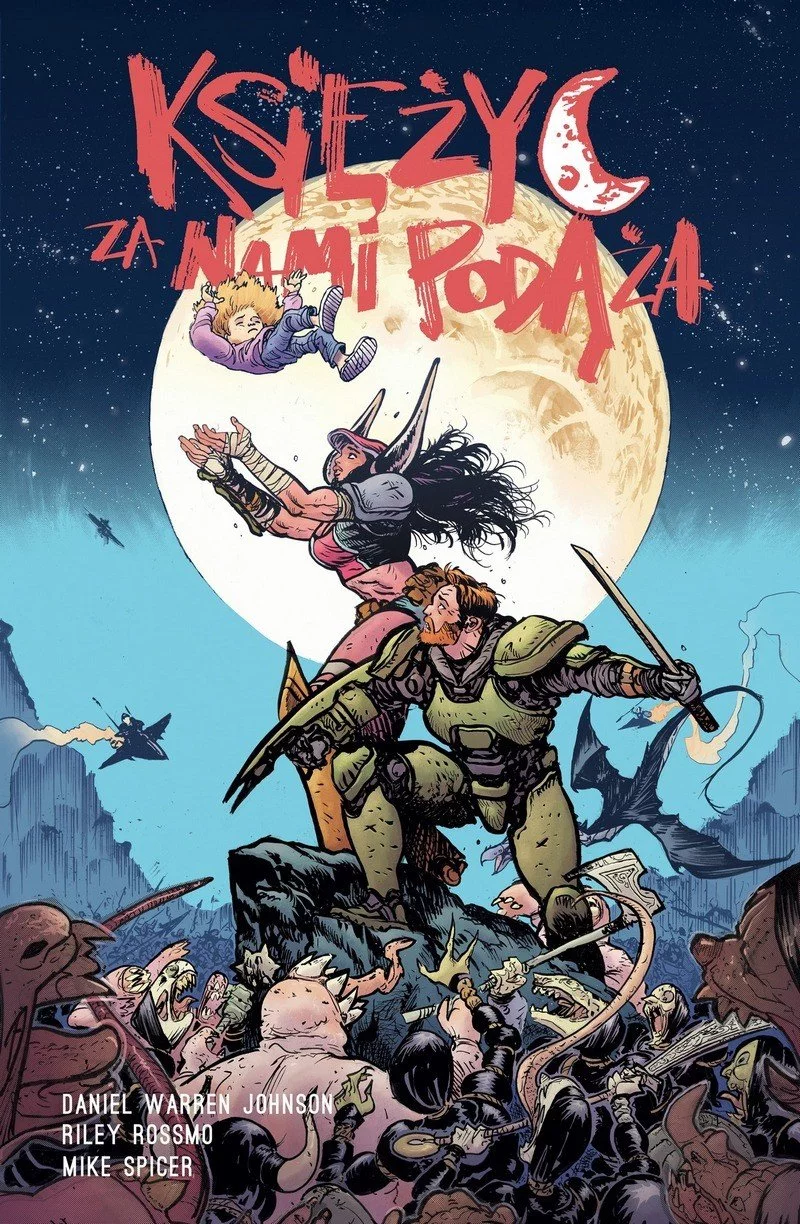 Księżyc za nami podąża - recenzja komiksu