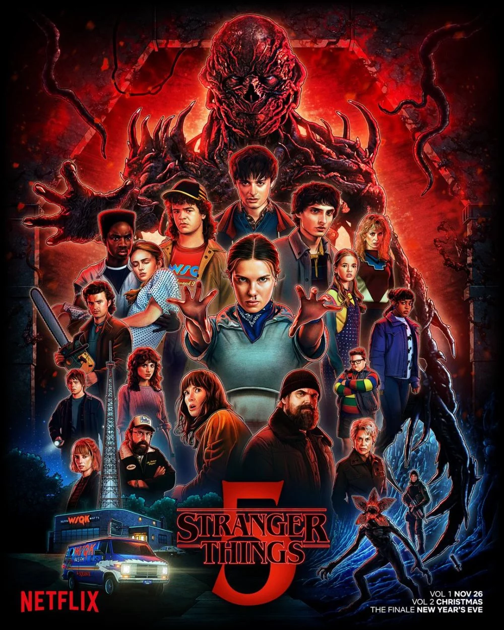 Stranger Things - recenzja finałowego sezonu! Nie płacz kiedy odjadę