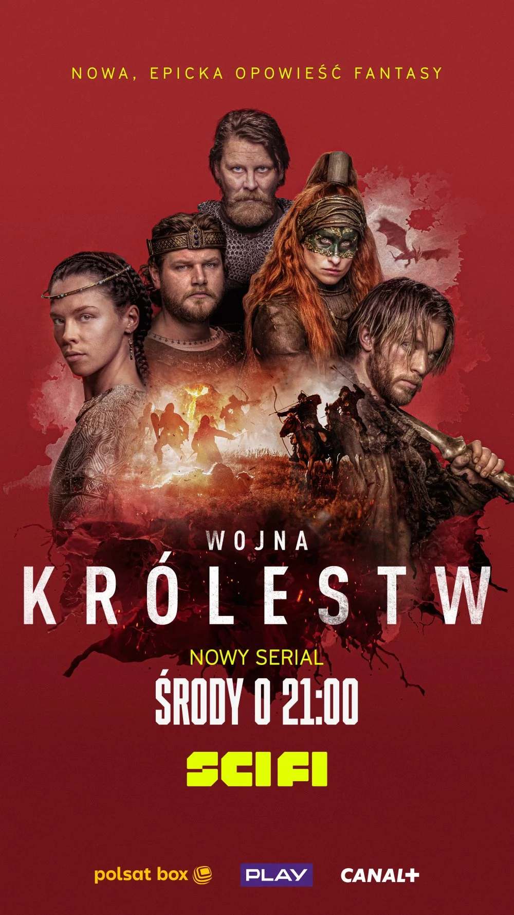 Wojna królestw - recenzja serialu! Wojna nie pyta o intencje