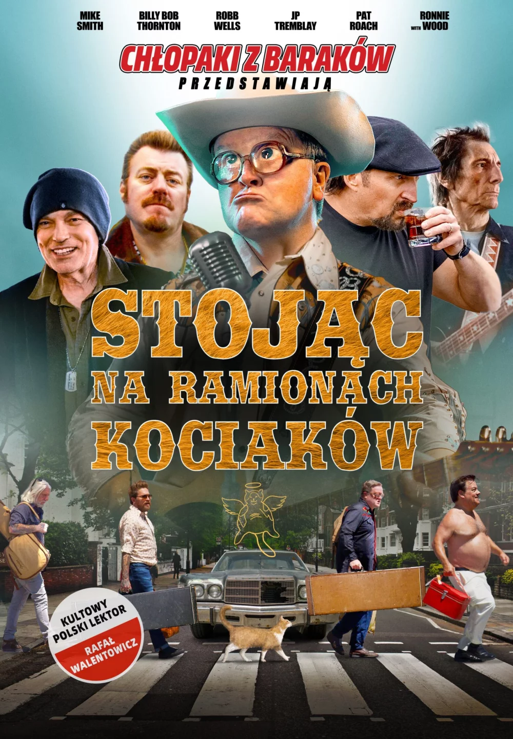 Chłopaki z baraków przedstawiają: Stojąc na ramionach kociaków - recenzja filmu! Gapisz mi się na zespół?