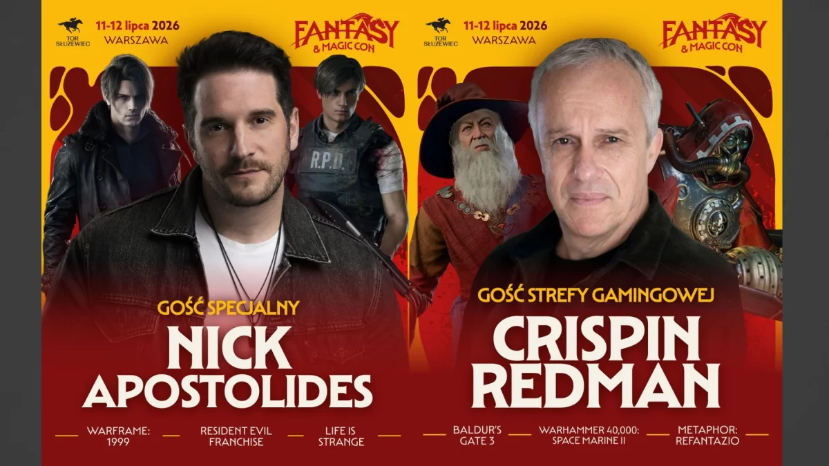 Fantasy & Magic Con stawia na gaming. Aktorzy głosowi z Resident Evil i Baldur's Gate odwiedzą Warszawę