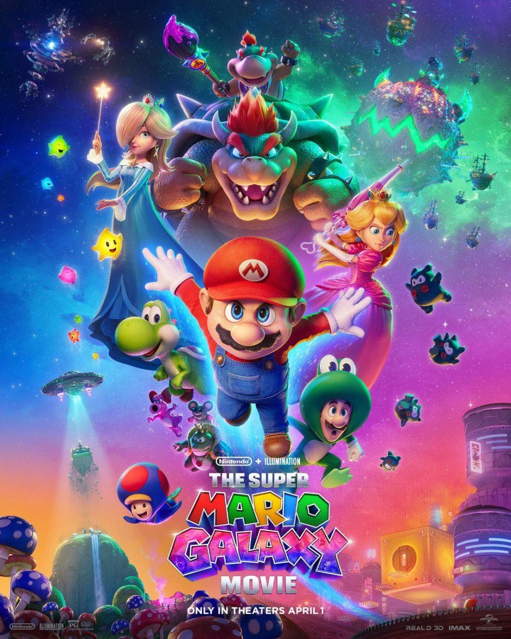 Super Mario Galaxy Film – recenzja filmu! Here we go again