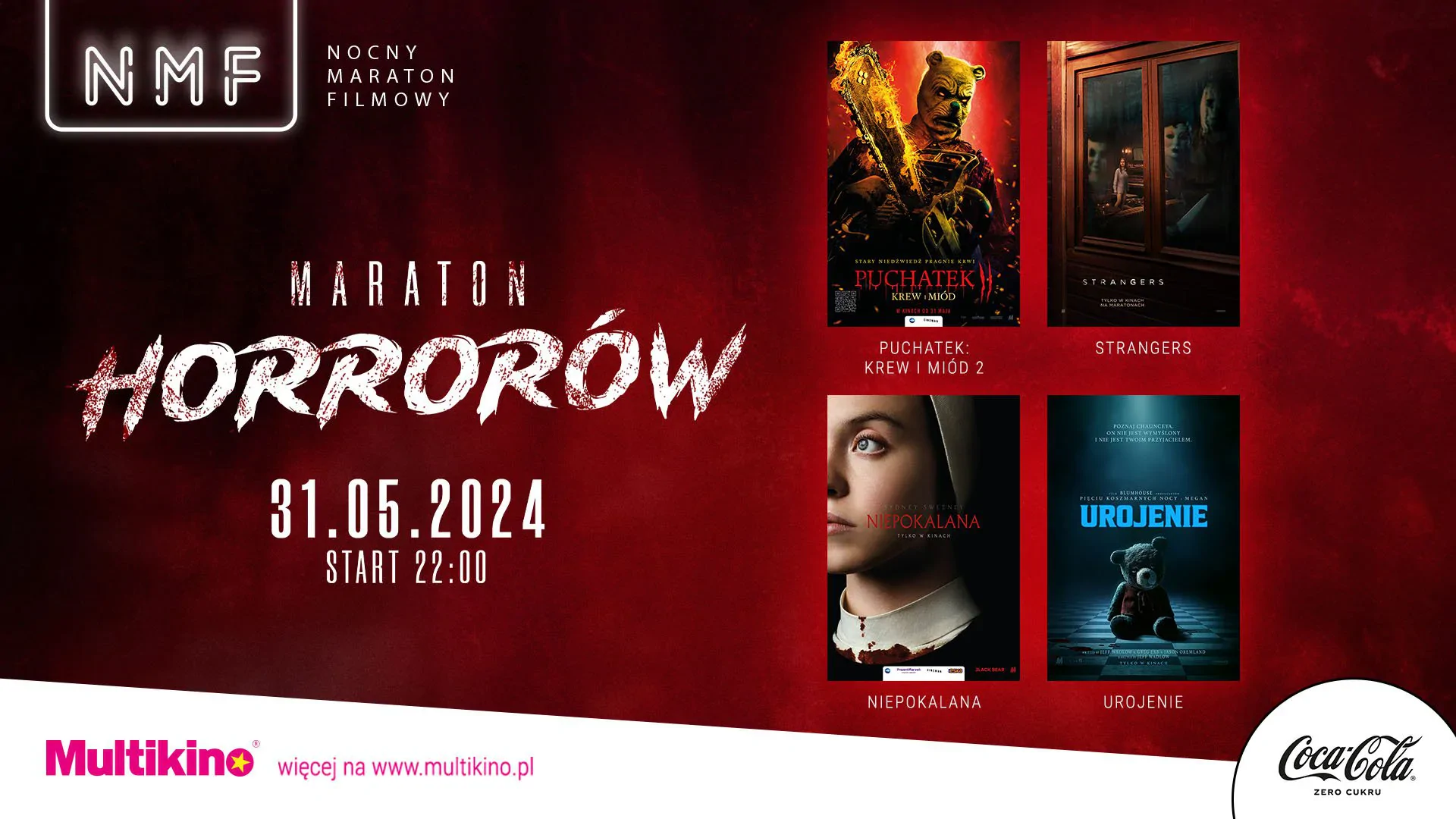 Maraton Horrorów już 31 maja w Multikinie
