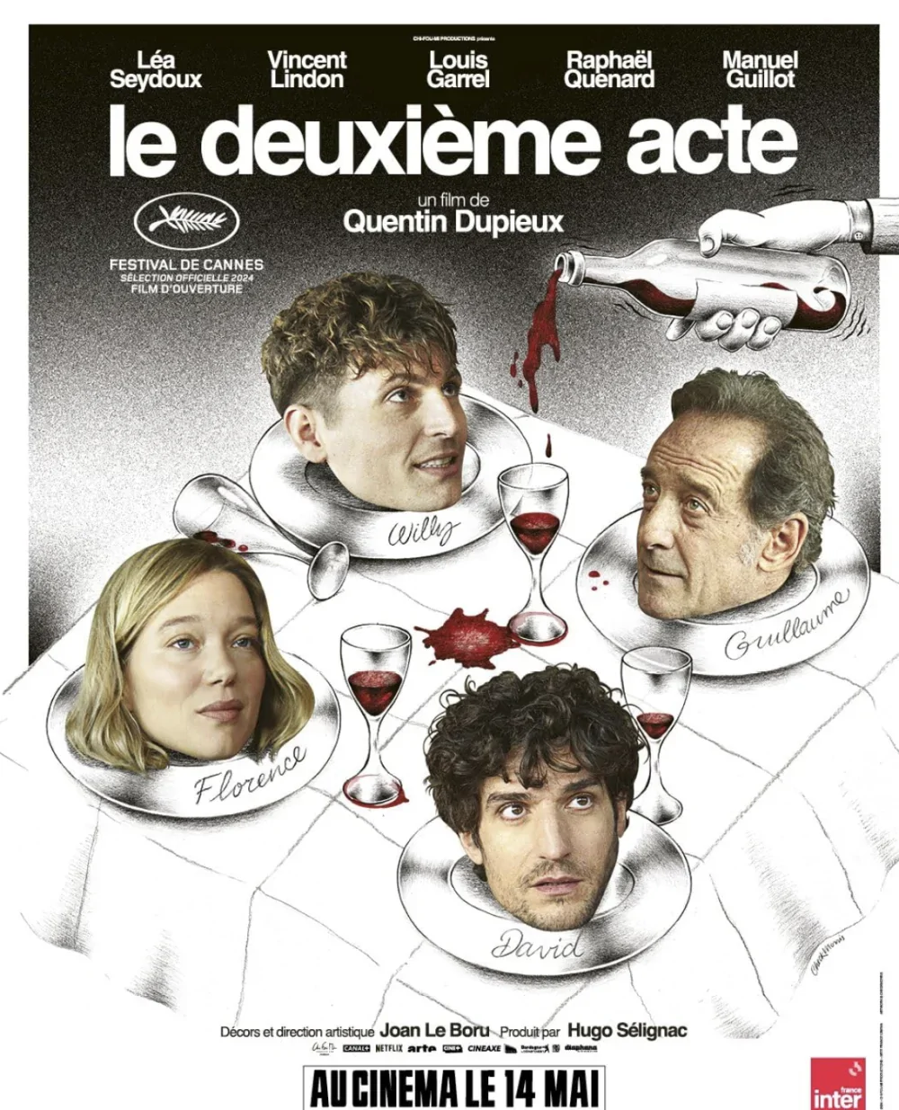Le deuxième acte (The Second Act) - recenzja filmu Quentina Dupieux. Co tu się odupieuxowało? | 77. Festiwal w Cannes