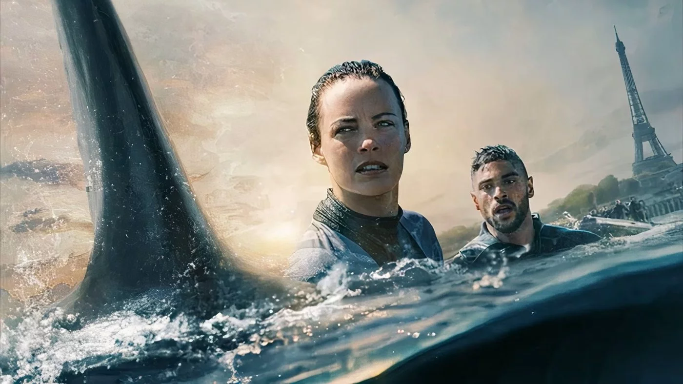 Rekiny w Sekwanie – recenzja filmu. Naburmuszona nastolatka i rekin naprzeciw Paryżowi