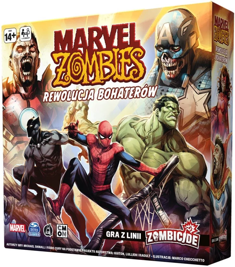 Marvel Zombies - Rewolucja bohaterów - recenzja gry planszowej