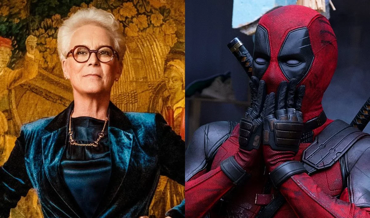 Jamie Lee Curtis przeprasza za swój dosadny komentarz o Marvelu.  Poprawię się . Ryan Reynolds zdziwiony