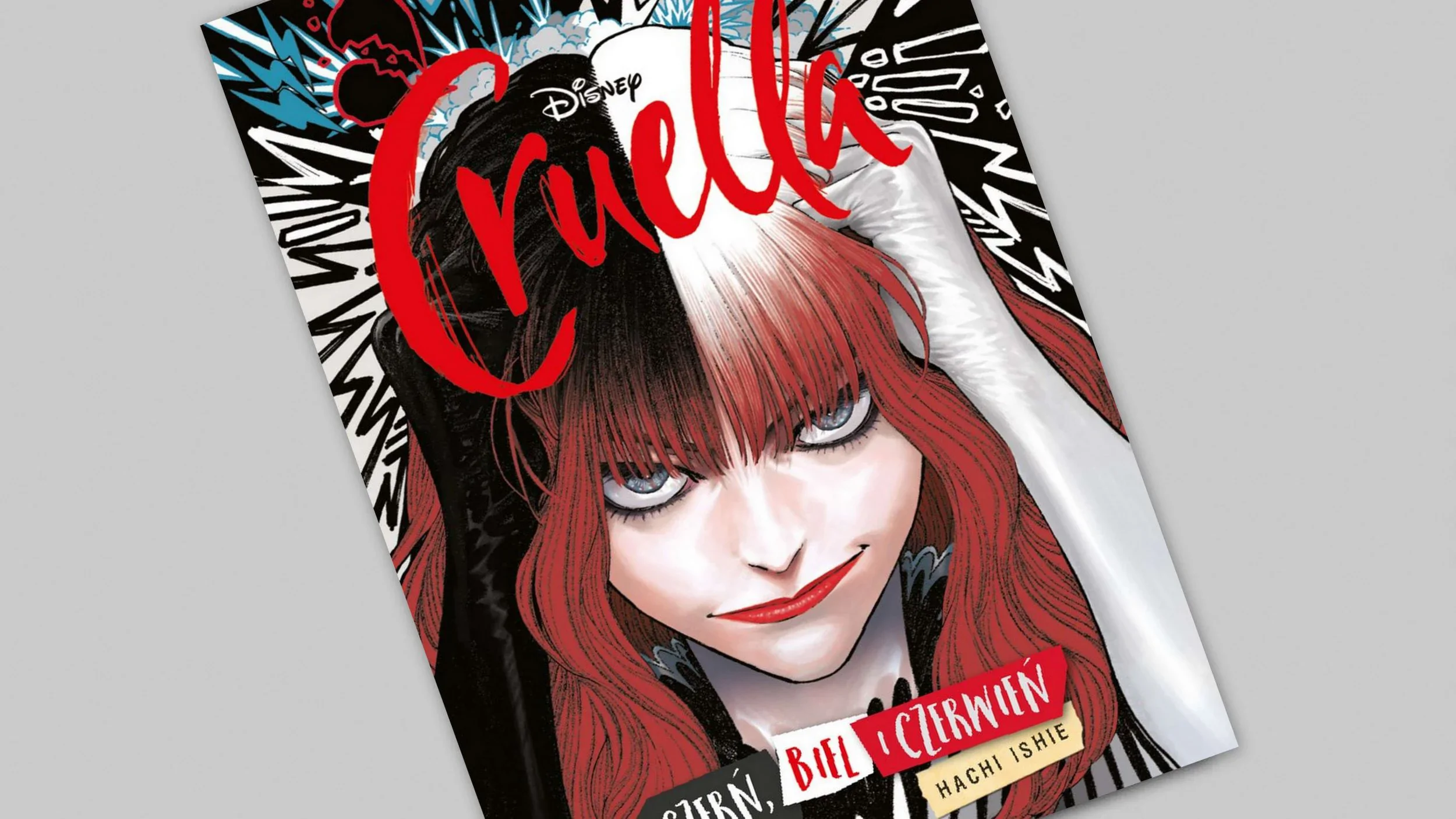 Cruella - Czerń, biel i czerwień - recenzja komiksu
