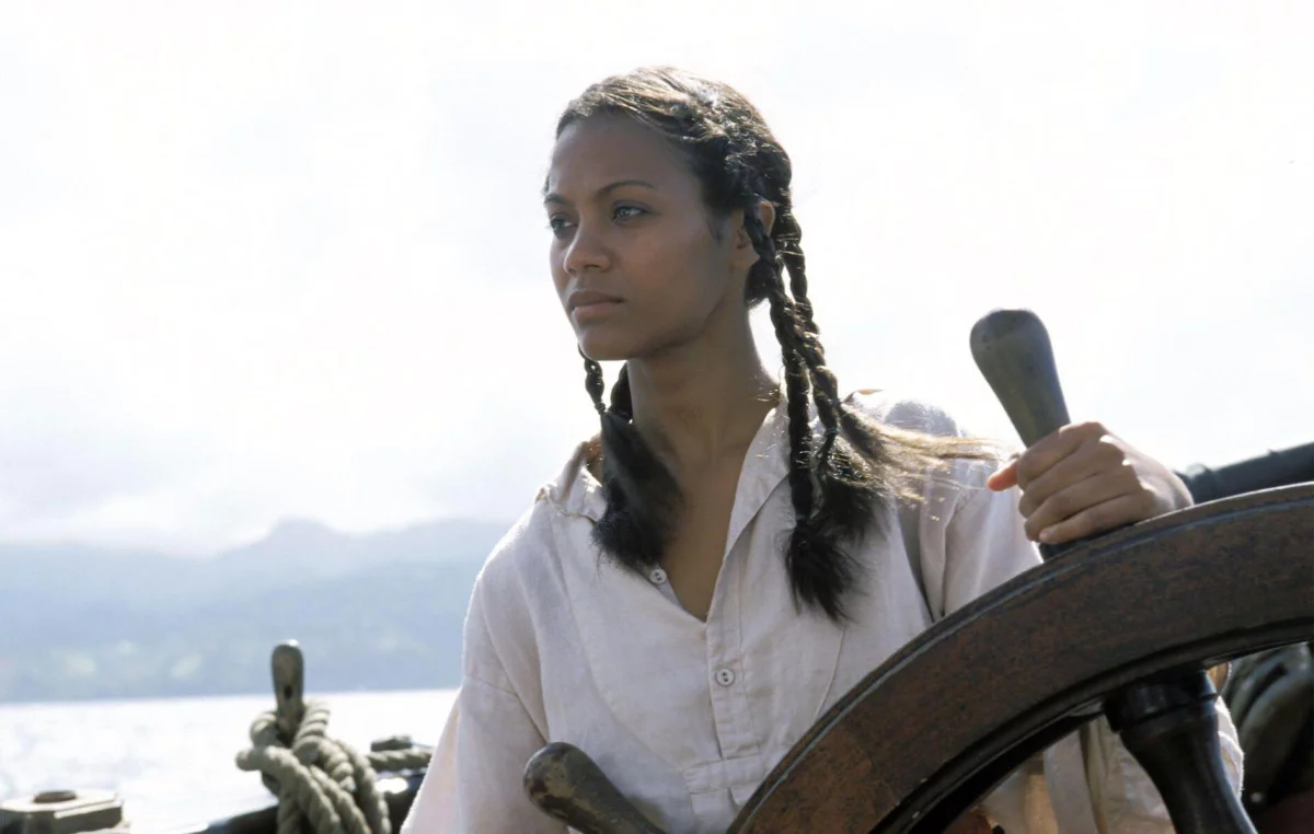 Zoe Saldana szczerze o Piratach z Karaibów.  Dyskomfort i rozczarowanie 