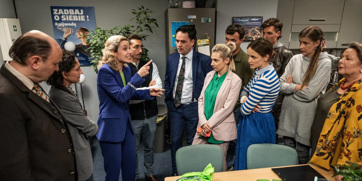 The Office PL 3 z ostatnimi klapsami na planie