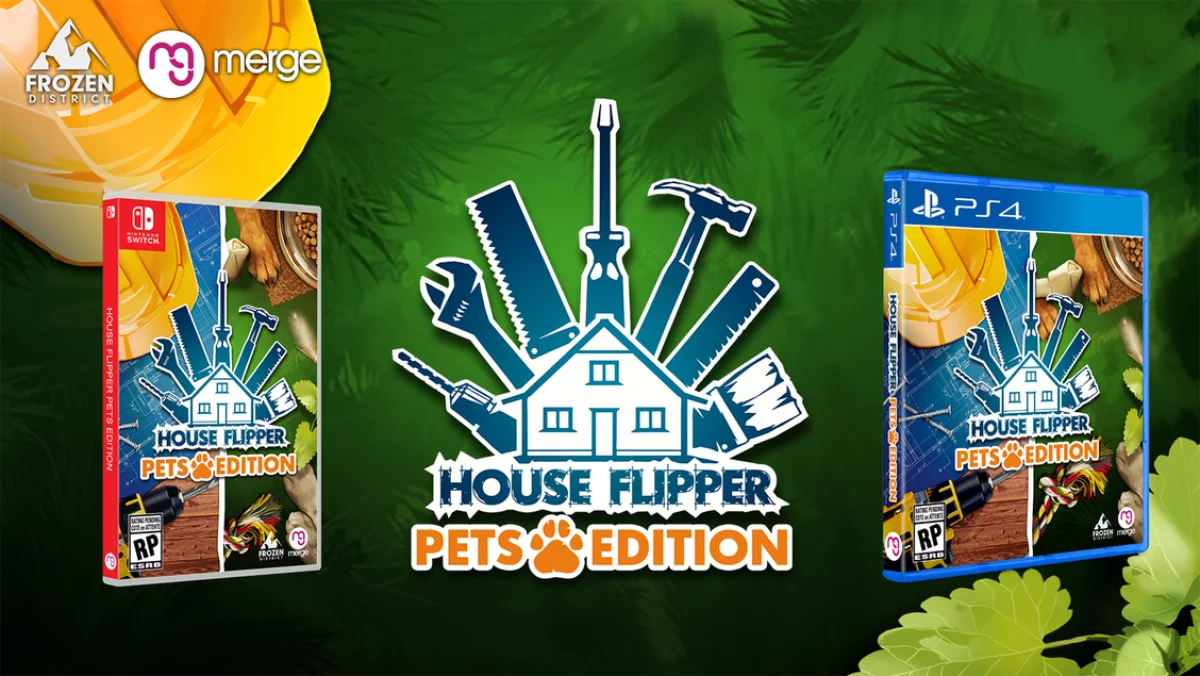 House Flipper - Pets Edition - zostanie wydana fizyczna wersja na PlayStation 4 i Nintendo Switch!