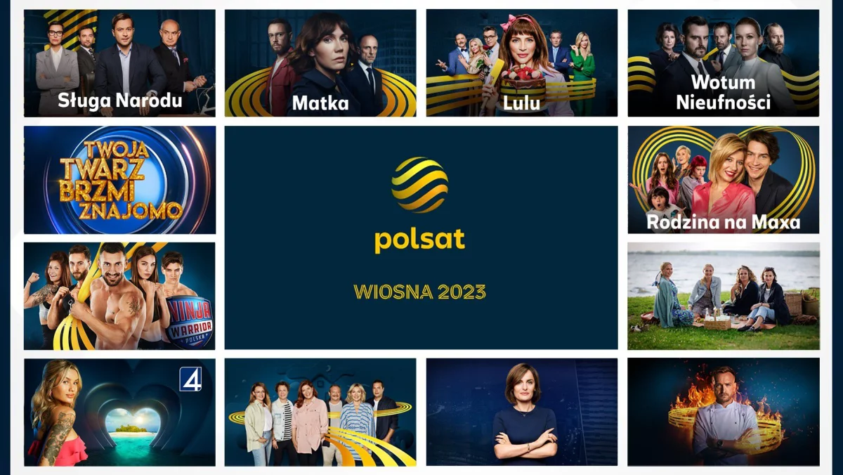 Wiosna 2023 w Polsacie i Polsat Box Go! Sprawdź kiedy zadebiutuje między innymi Sługa Narodu!