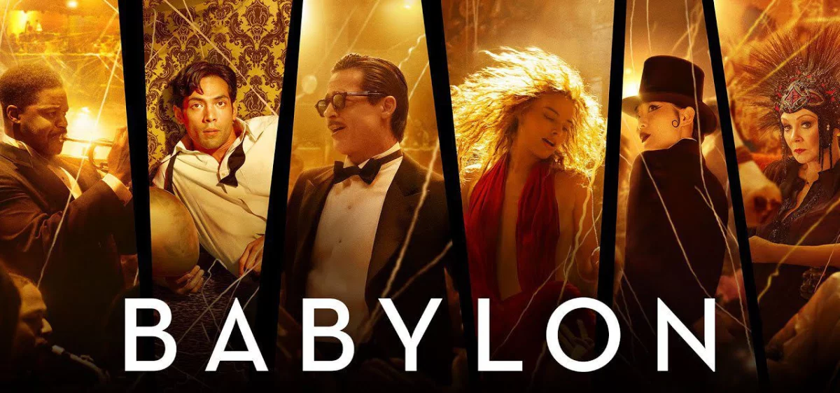 Babylon otrzymał nowy zwiastun! Margot Robbie zachwyca, a Brad Pitt wypada... z balkonu