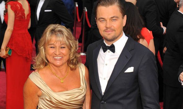 Leonardo DiCaprion i jego matka Irmelin