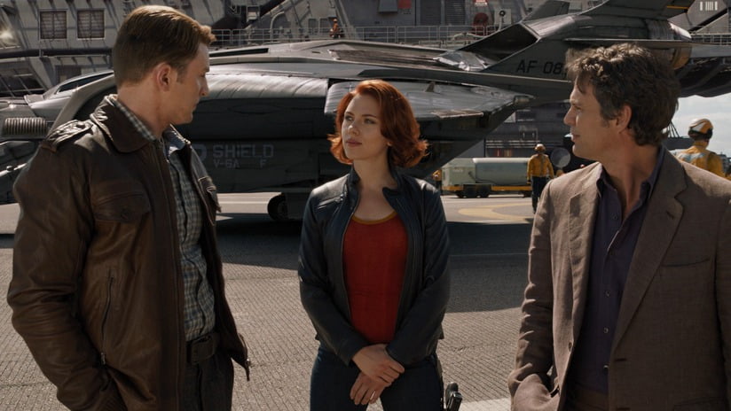 Kadr z filmu Avengers