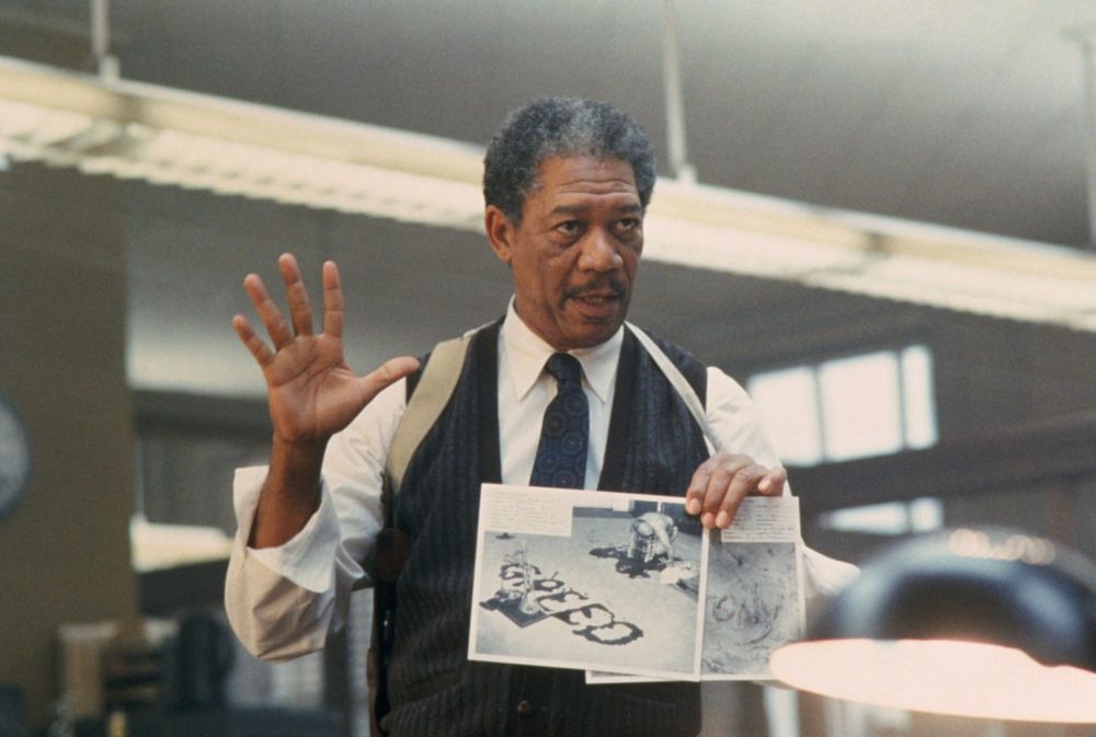Morgan Freeman w Siedem