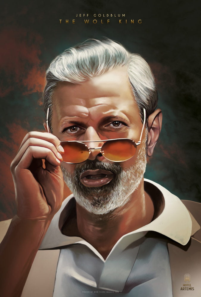 Plakat promujący film Hotel Artemis