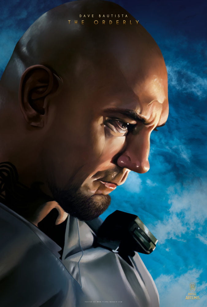 Plakat promujący film Hotel Artemis