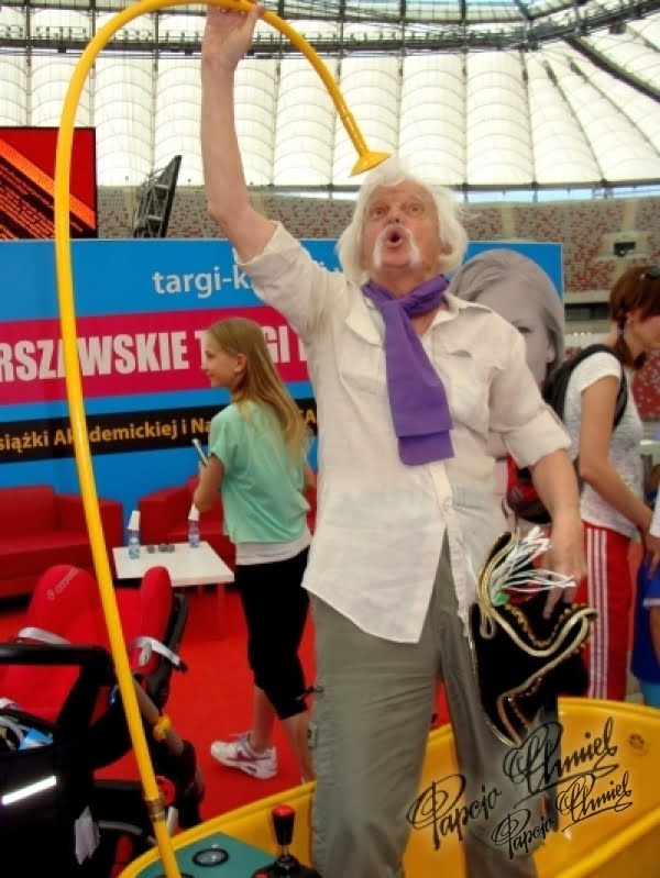 Papcio Chmiel - targi książki