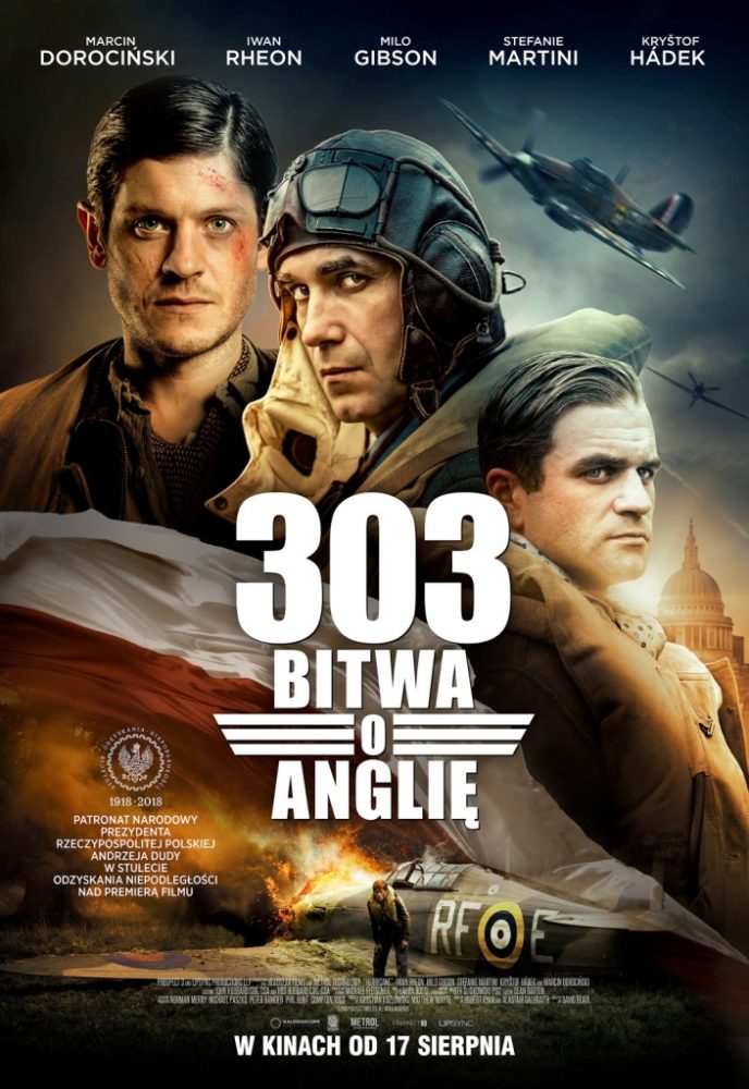 303 bitwa o anglię plakat film dywizjon 303