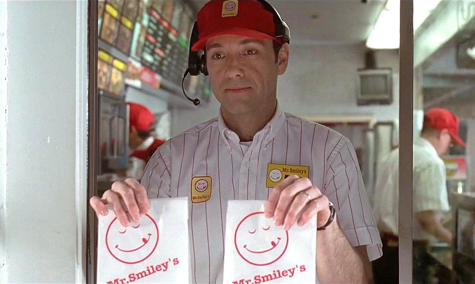 kevin spacey fast food american beauty mr smiley