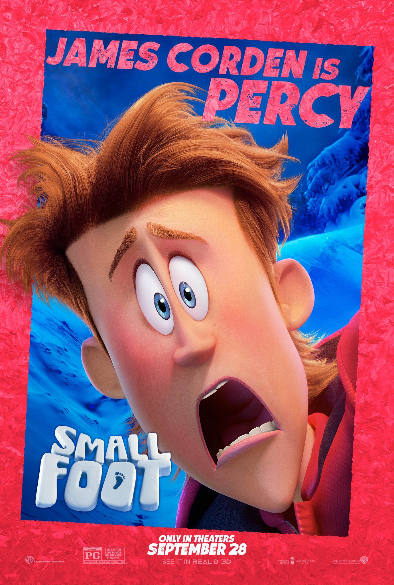 Plakat promujący film Mała Stopa.