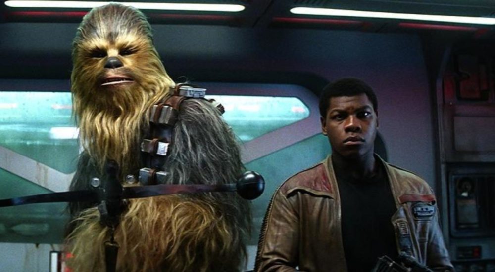 Chewbacca i Finn star wars