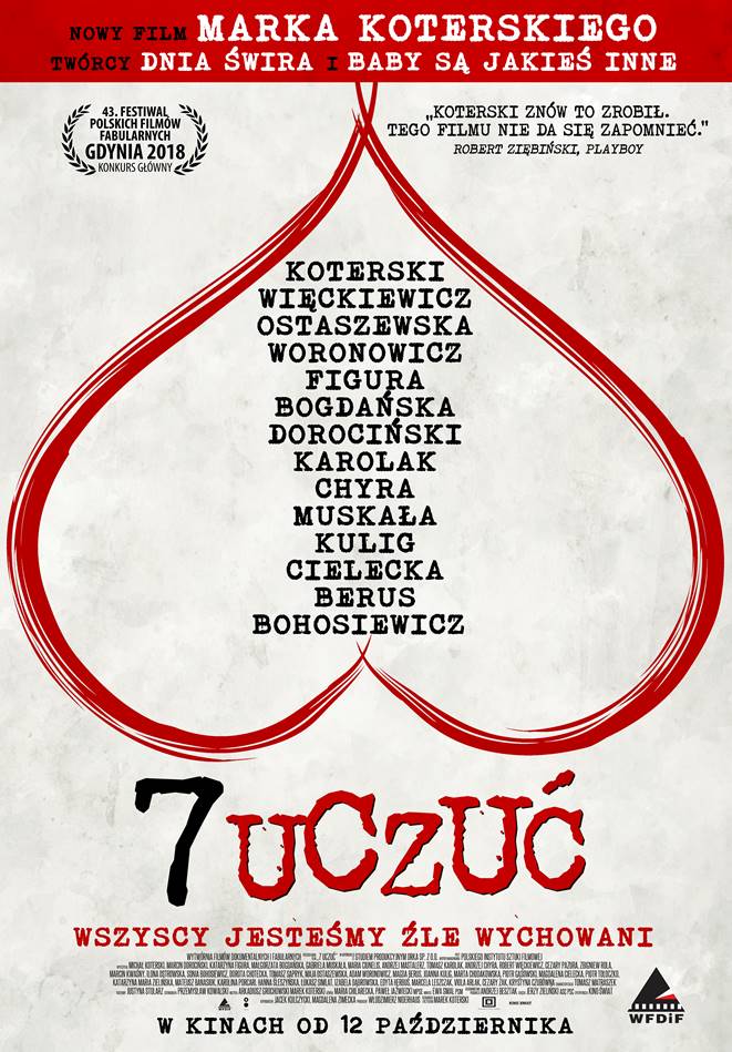 7 uczuć plakat teaserowy film