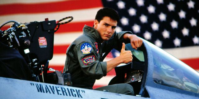 Tom Cruise w Top Gun