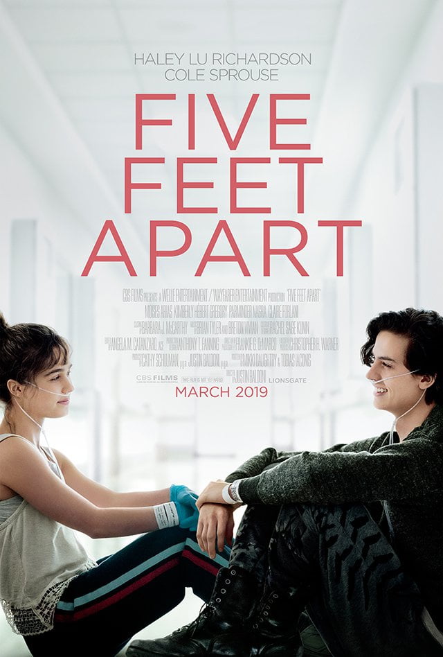 Plakat promujący film Five Feet Apart