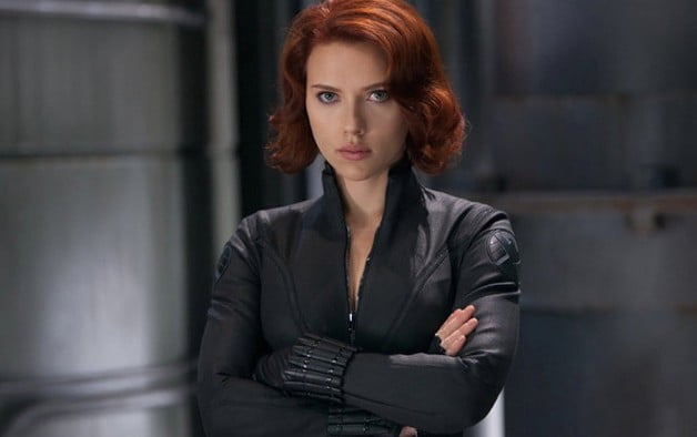 Scarlett Johansson jako Czarna Wdowa
