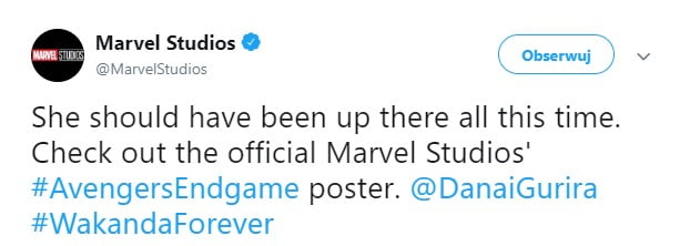 avengers: koniec gry plakat marvel