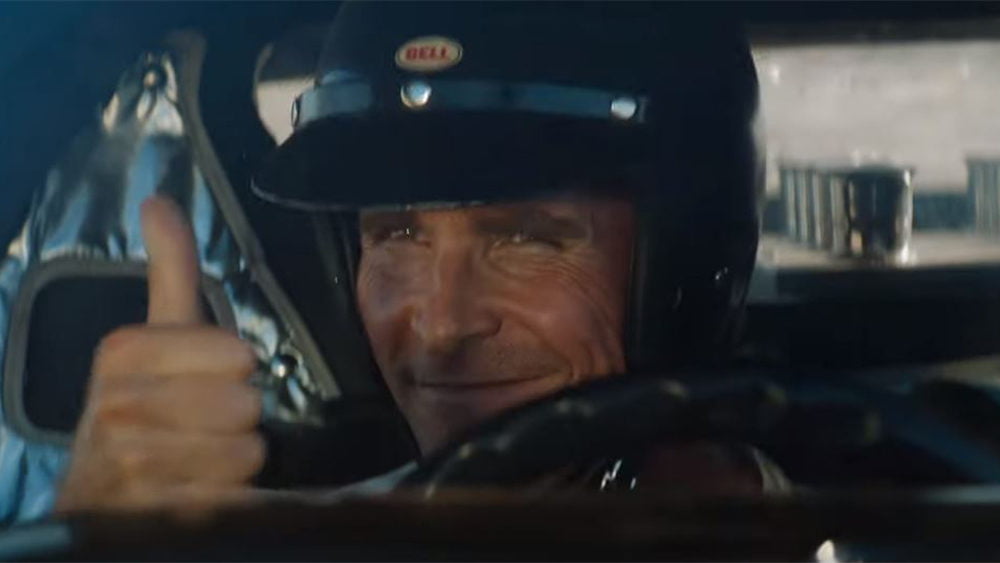 Christian Bale w filmie Le Mans '66 / fot. materiały prasowe