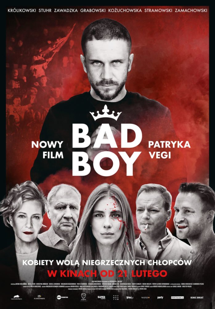 Antoni Królikowski jako Bad Boy na plakacie nowego filmu ...