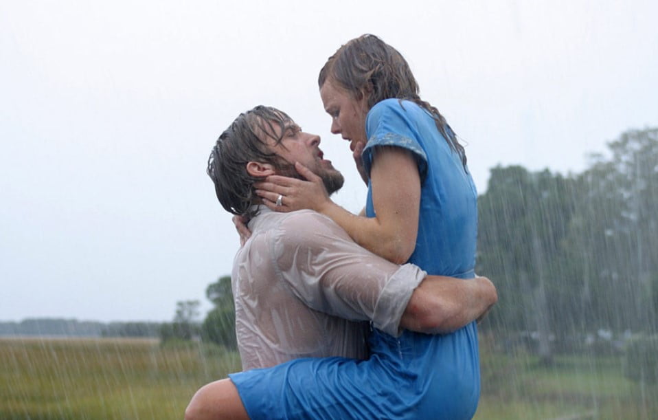 film pamiętnik pocałunek w deszczu