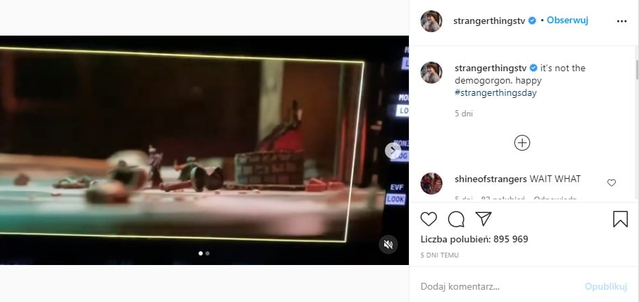 Zdjęcia zza kulis czwartego sezonu Stranger Things na oficjalnym instagramie