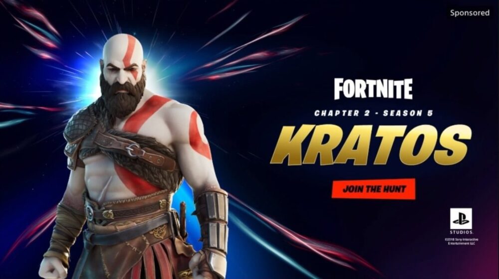 Fortnite - Kratos jako nowy skin 5. sezonu!