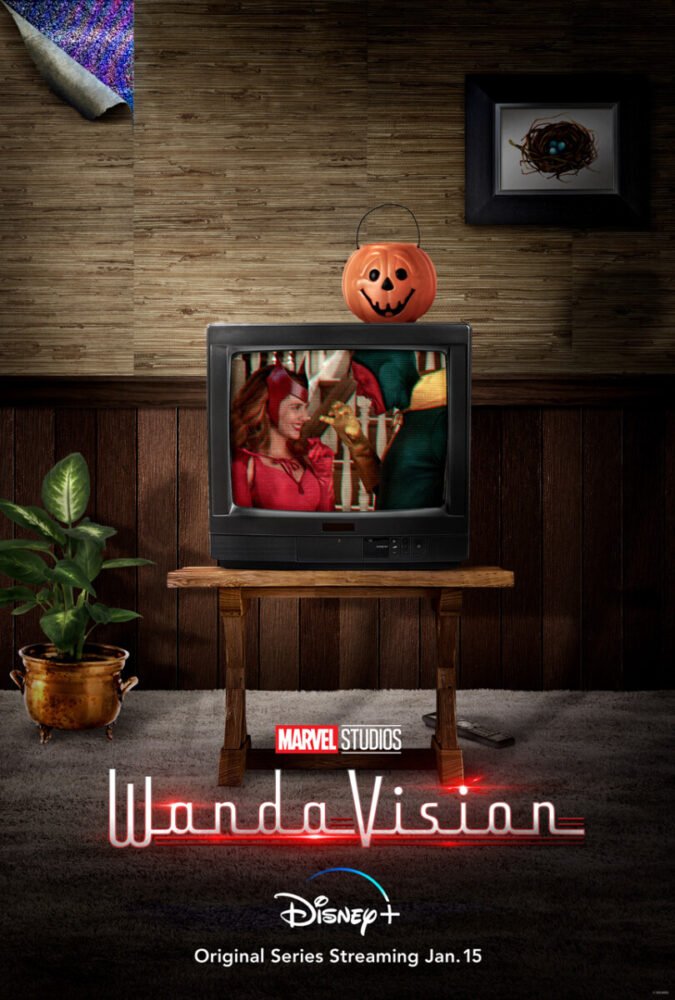 WandaVision - nowy plakat produkcji w Halloweenowym stylu!