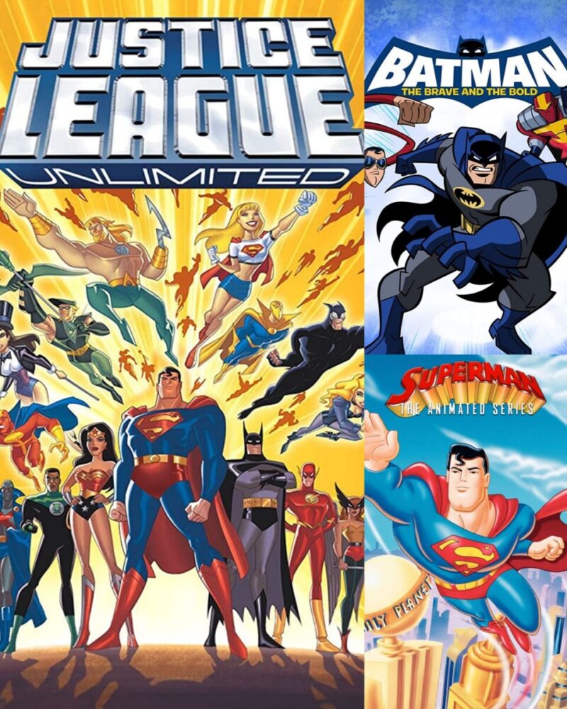 animowane seriale DC